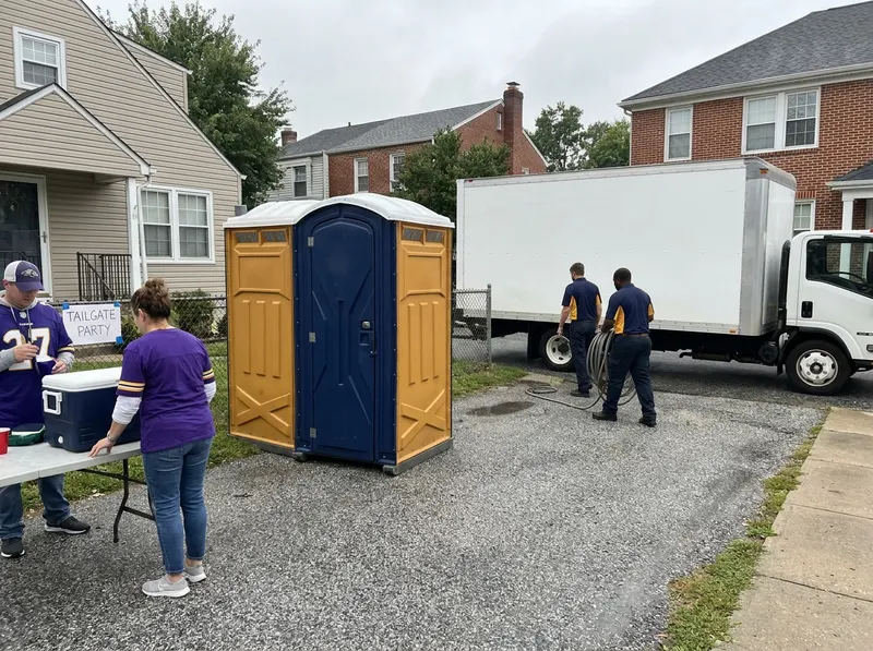 Sporting Event and Tailgate Restroom Rental in Baltimore, MD