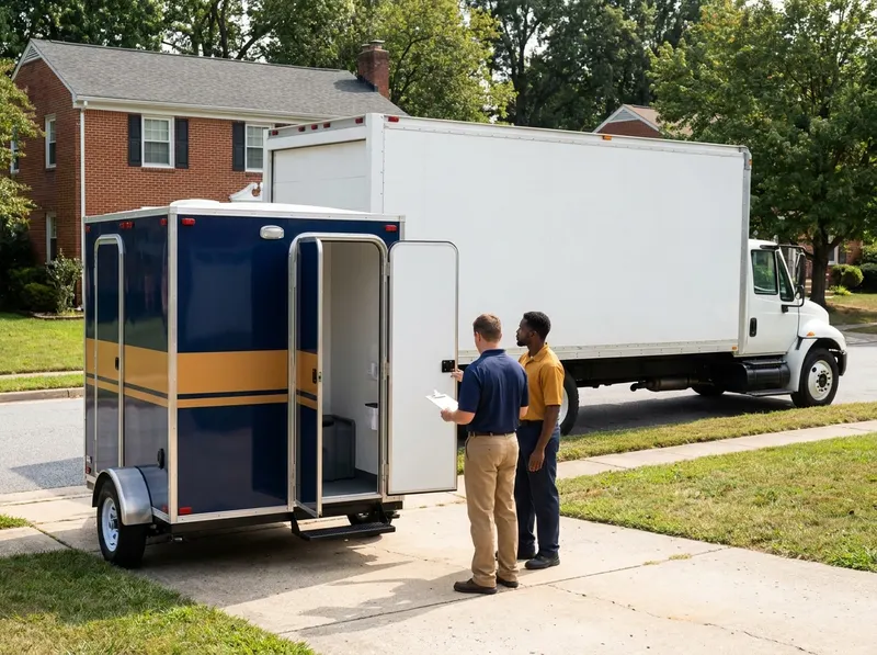 VIP Restroom Trailer Rental in Baltimore, MD